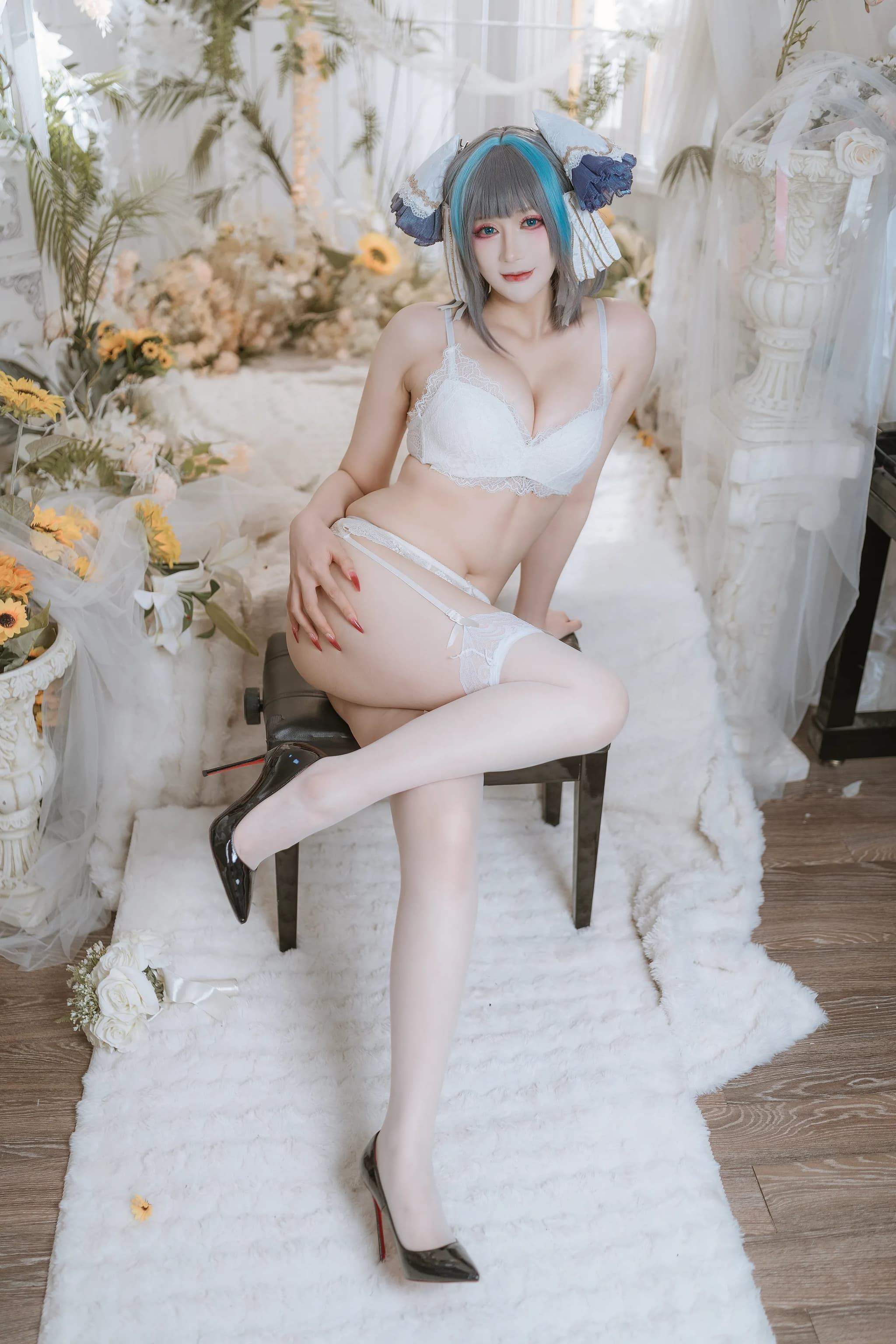 兔胖胖 - 柴郡 礼服-2