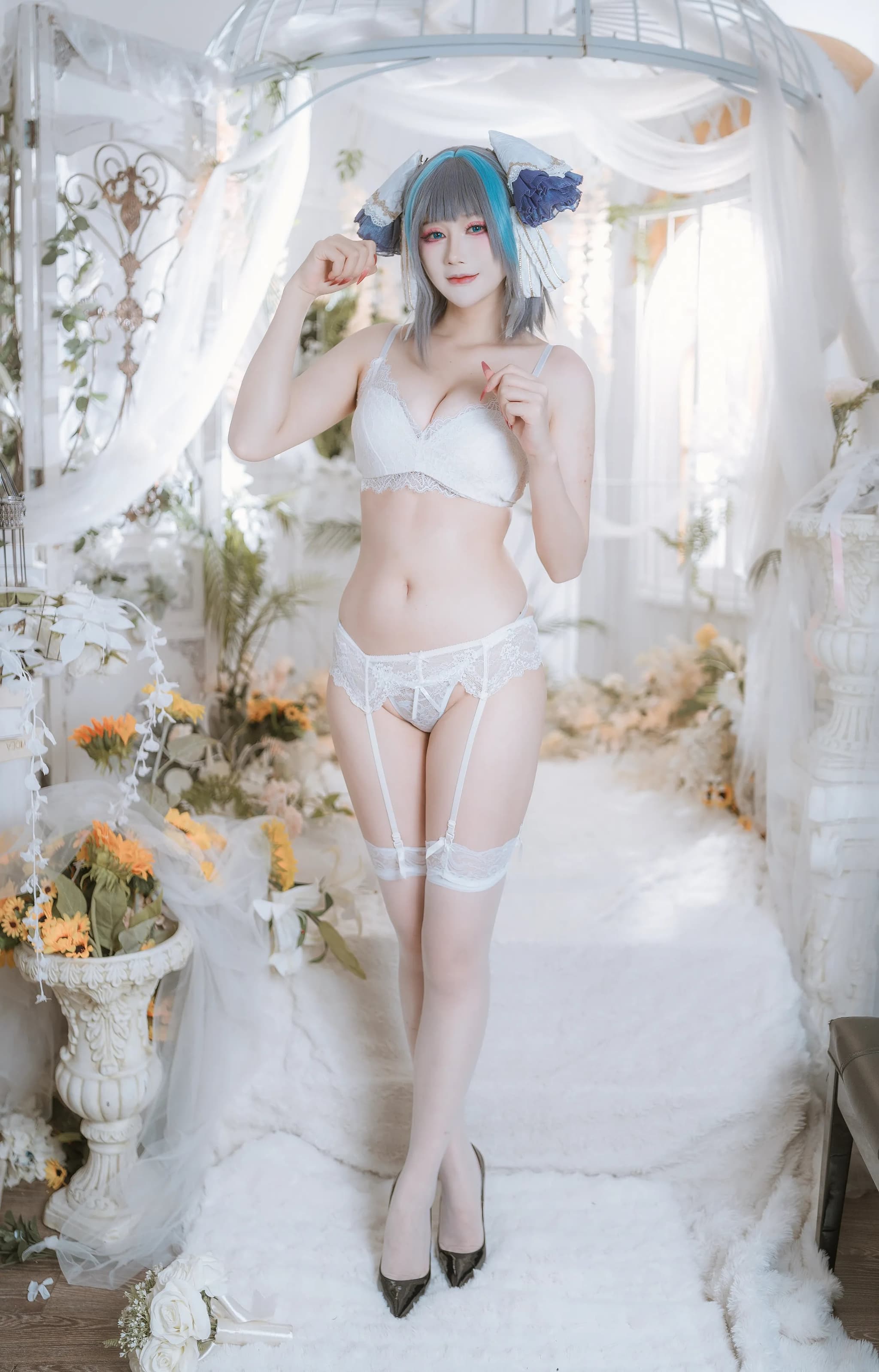 兔胖胖 - 柴郡 礼服-23