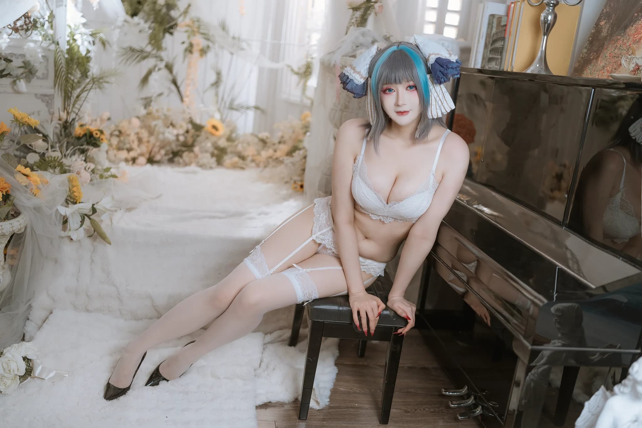 兔胖胖 - 柴郡 礼服-25