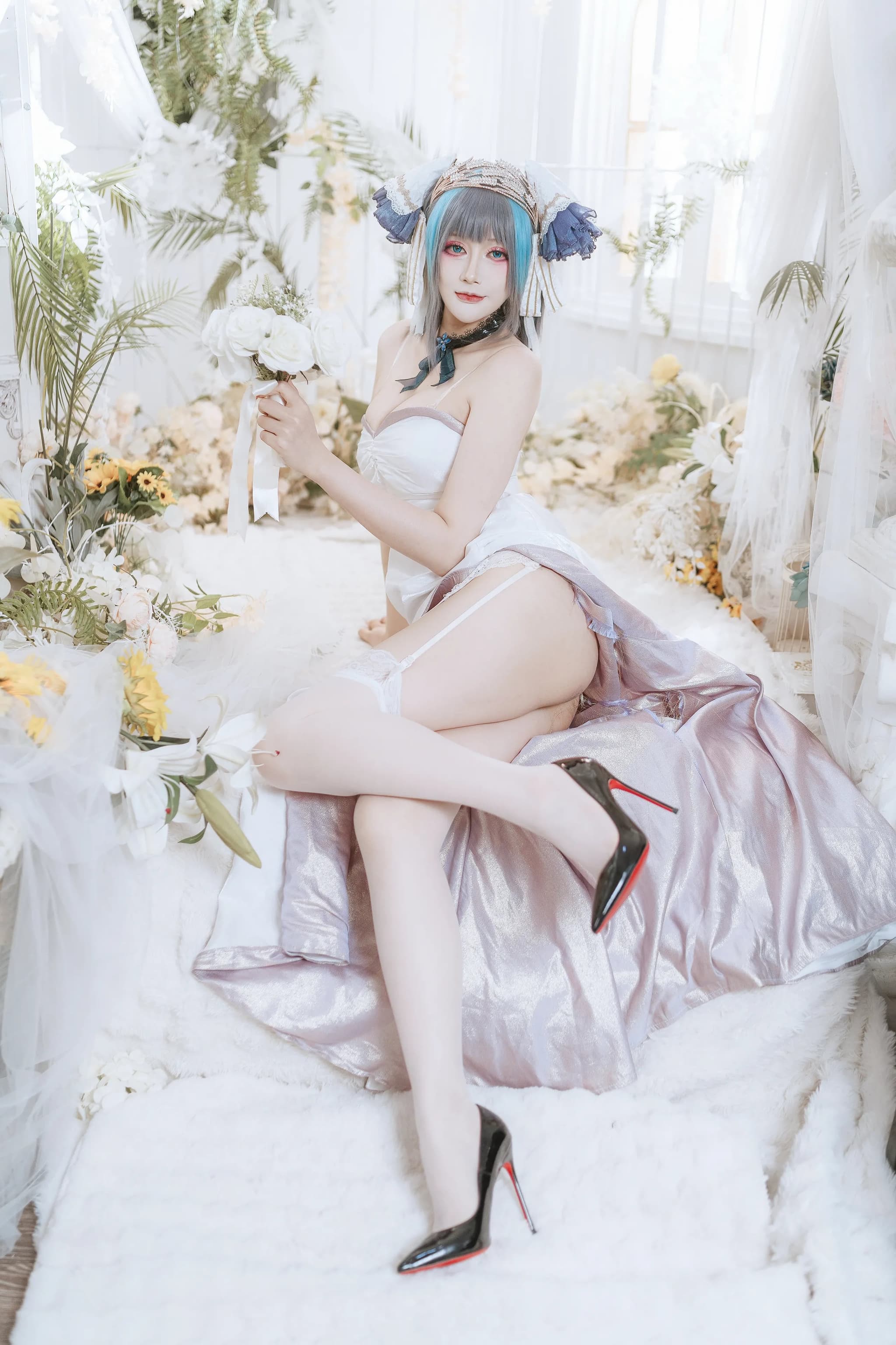 兔胖胖 - 柴郡 礼服-28