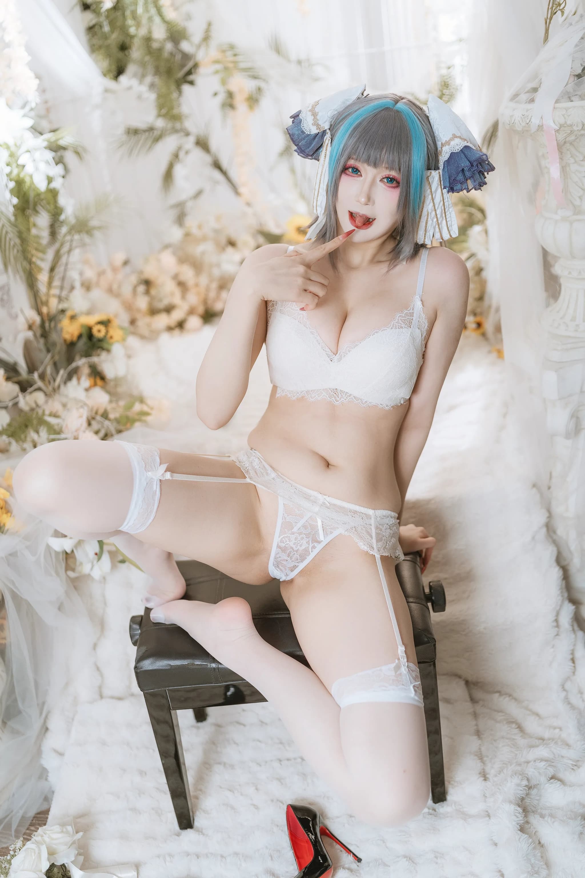 兔胖胖 - 柴郡 礼服-38